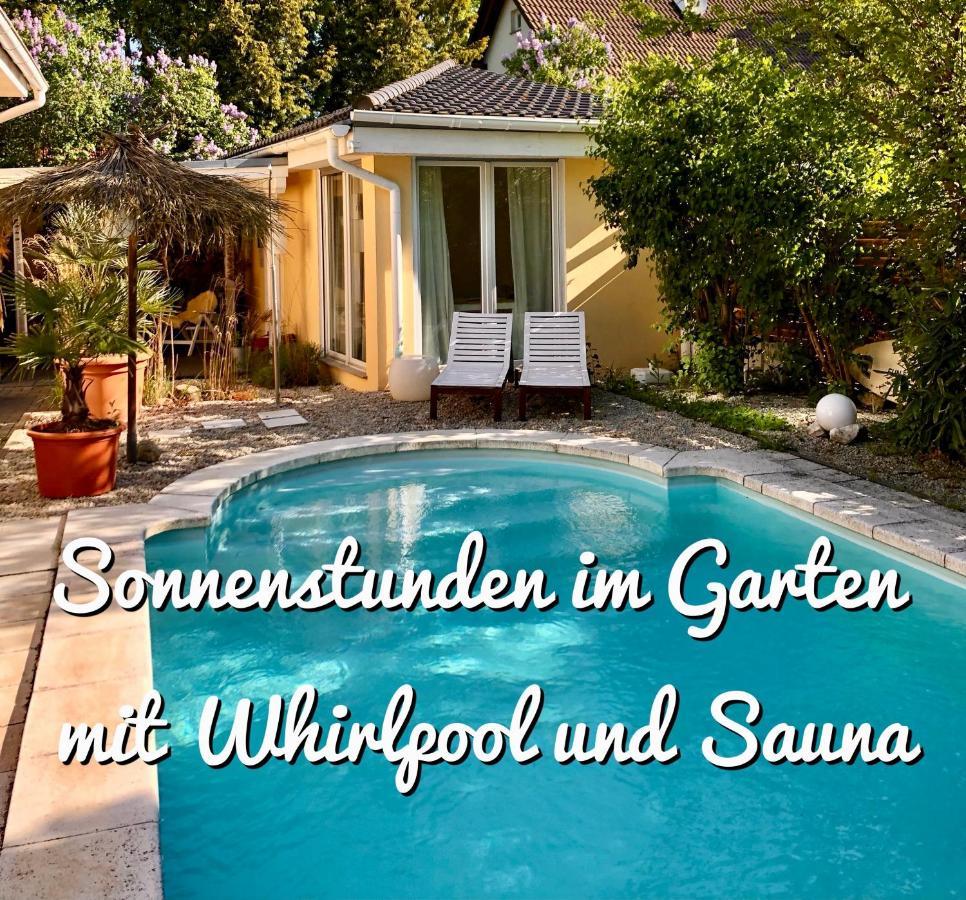 Apartment Tinyhouse Mit Pool, Outdoor Whirlpool Und Garten Petershagen-Eggersdorf Dış mekan fotoğraf